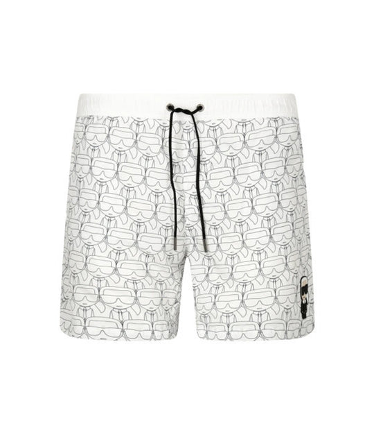 Medium Boardshort Carry Over - White