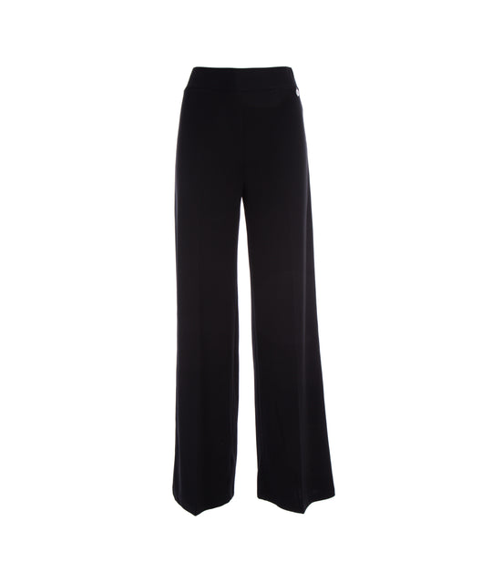 Pantalone A Zampa - Nero