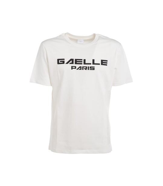 T-Shirt G/C M/M + Stampa - Panna