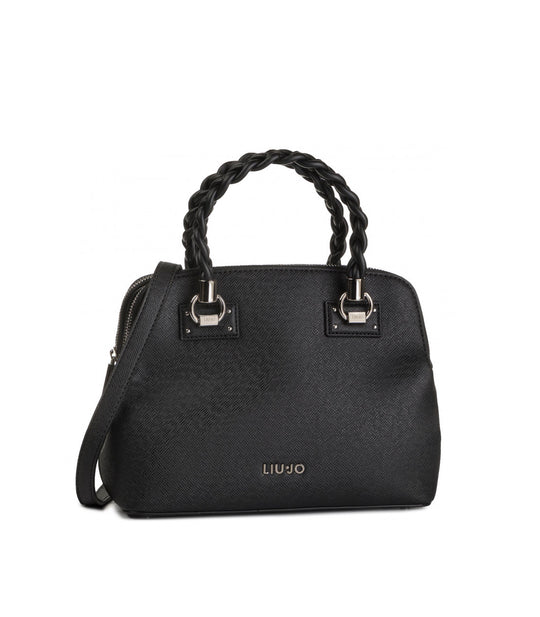 S Satchel Double Zip - Nero