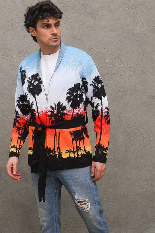 Kimono Palme - Colore Unico