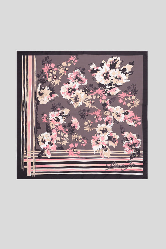 Ecs Foulard 120x120 Flow.Brush - Nero