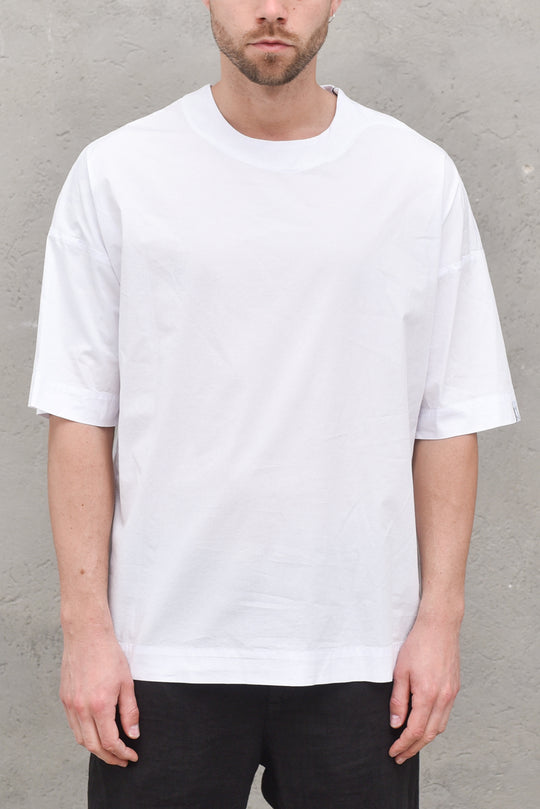 Camicia Mm Girocollo - Bianco