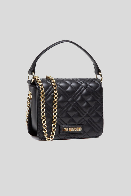 Borsa Quilted Nappa Pu - Nero