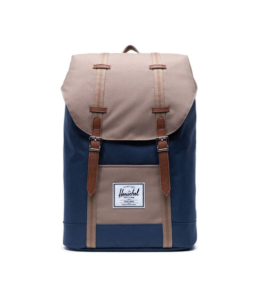 Retreat - Navy/Pine Bark/Tan