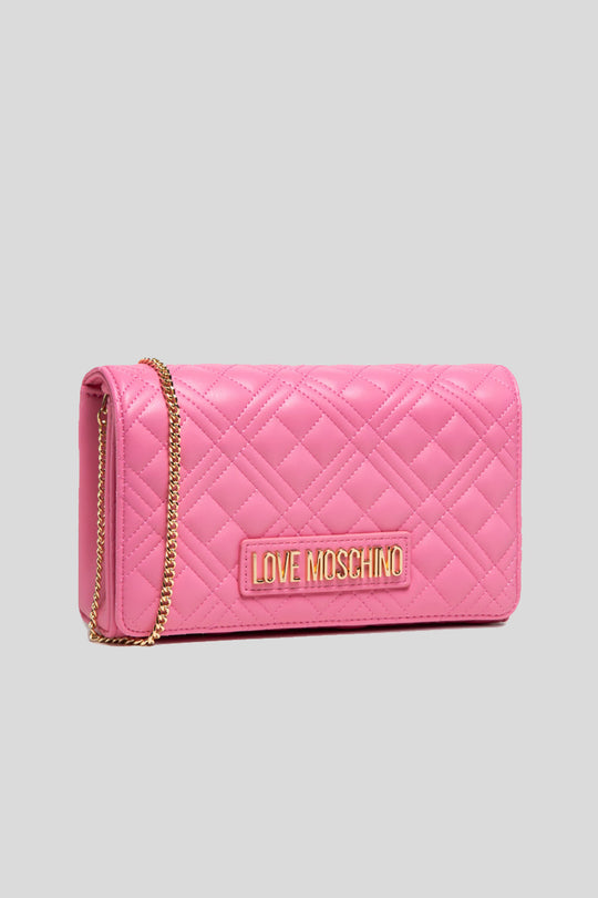 Borsa Quilted Nappa Pu - Rosa