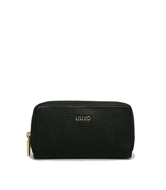 Xl Double Zip Around - Nero