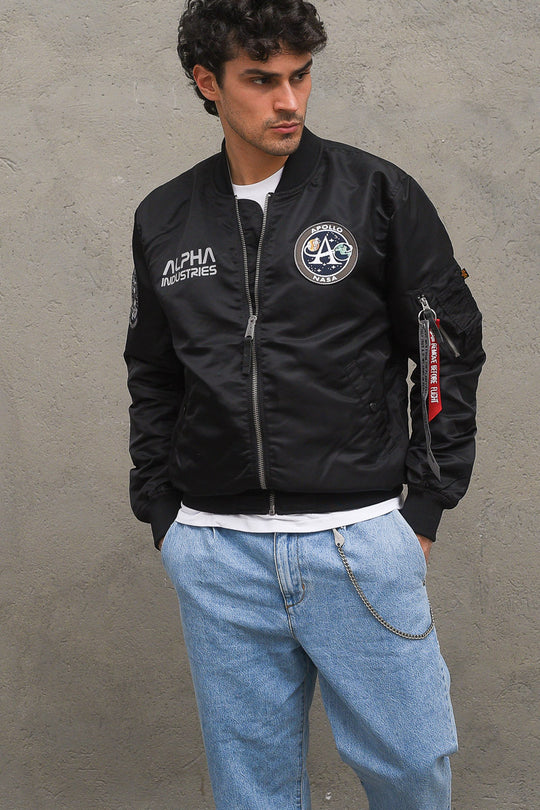 Ma-1 Moon Landing Reversible - Black