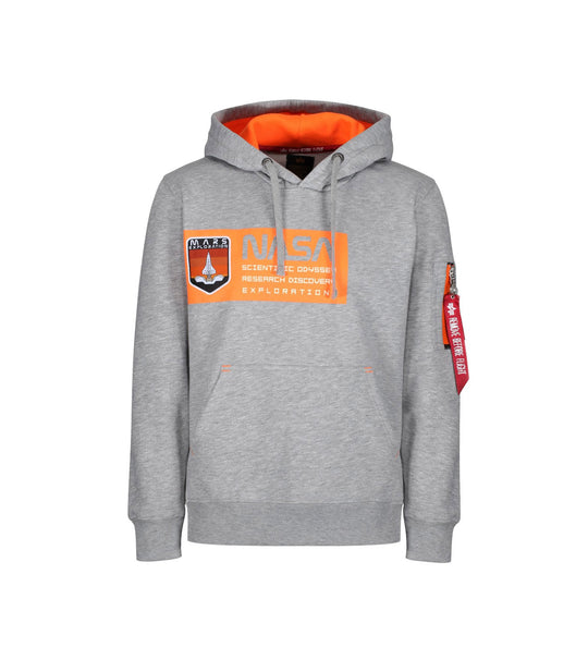 Mars Neon Hoody - Grey Heather