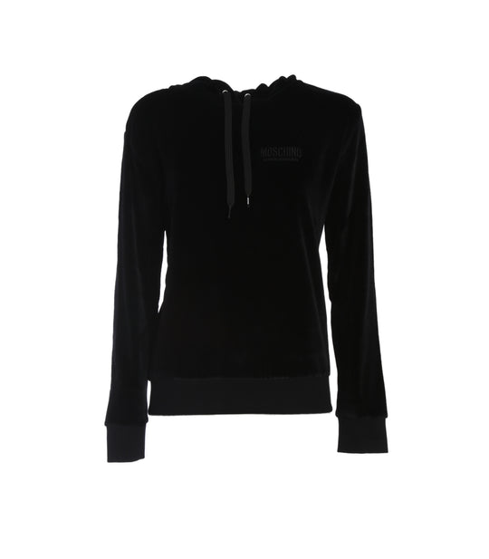 Felpa Moschino Underwear Black