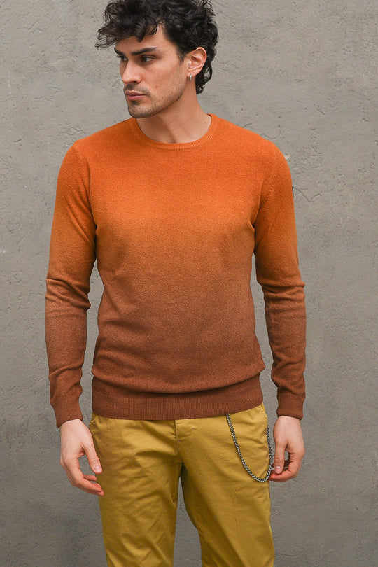 Girocollo Sfumato - Arancio