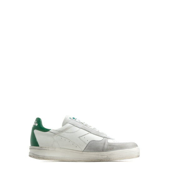 B Elite H Leather Dirty - White/Bosphorus