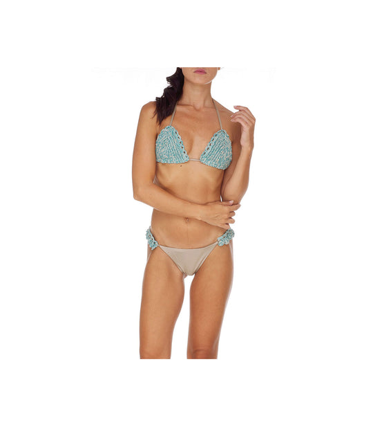 Triangle Bikini - Beige