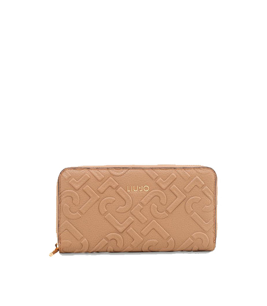 Xl Zip Around - Indian Tan