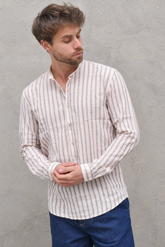 Camicia Casacca Rigata Campion