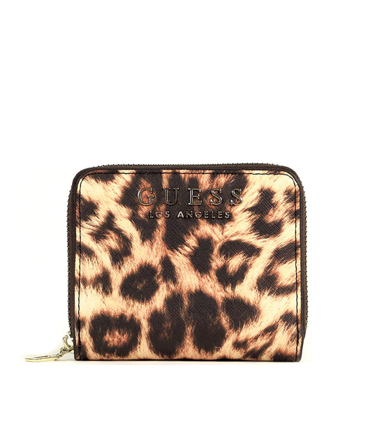 Robyn Slg Small Zip Around - Leopard