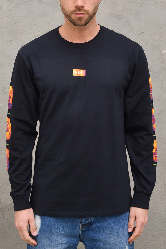 Climate Meltdown L/S Tee - Black