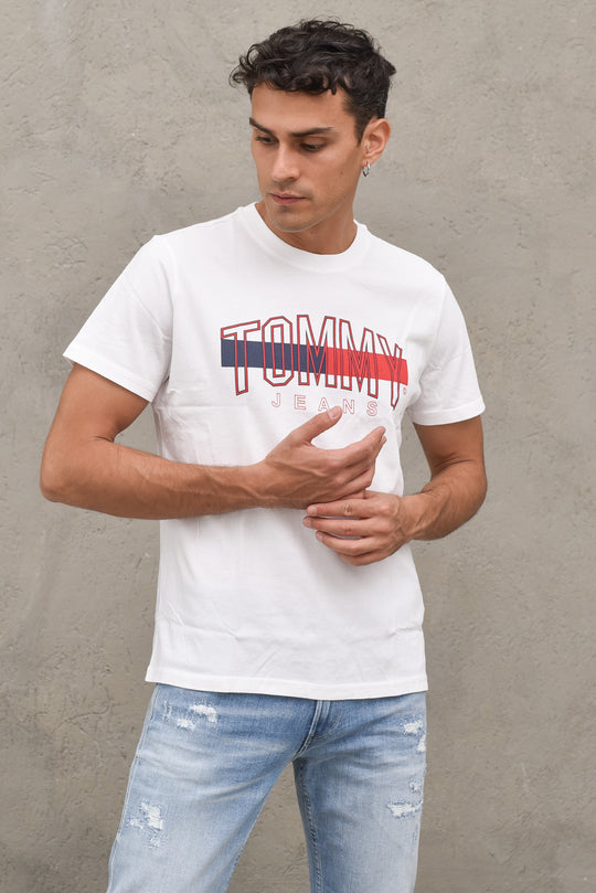 Tjm Flag Tommy Tee - White