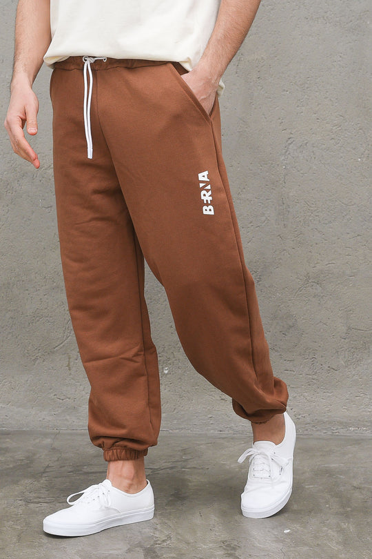 Pantalone Felpa St Berna - Tabacco