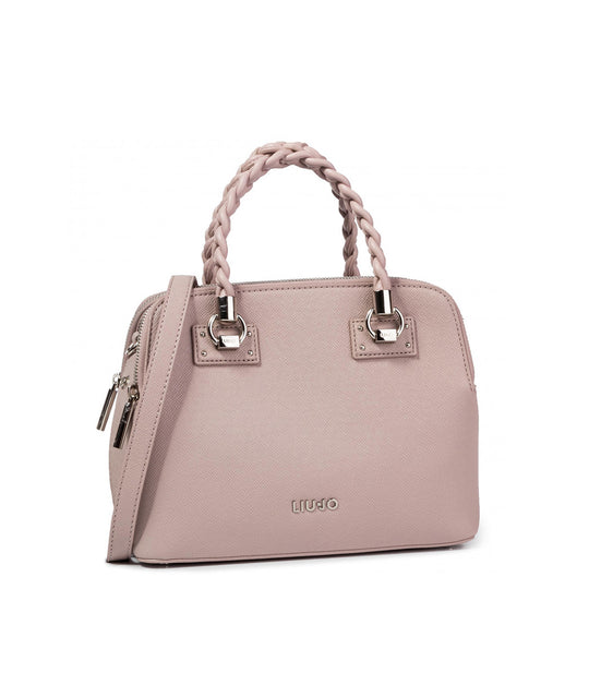 S Satchel Double Zip - Red Sand