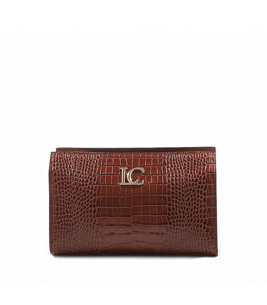 Ophelia Continental Clutch Cocco - Cuoio