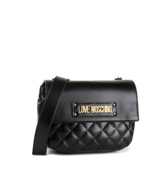 Borsa Quilted Nappa Pu - Nero