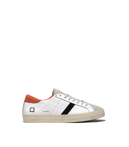 Hill Low Vintage Calf White/Orange