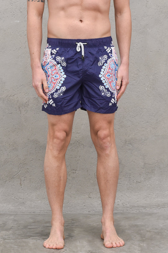 Microfiber Printed Short