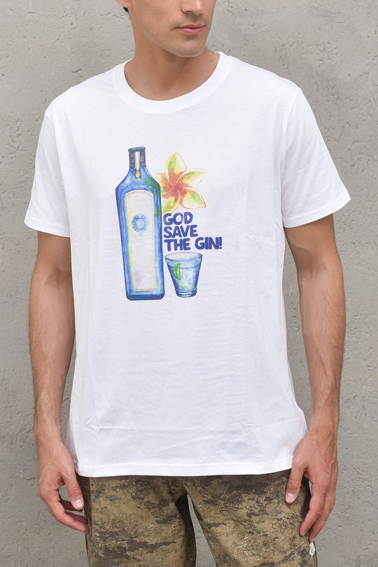 T-shirt Digital Print - White