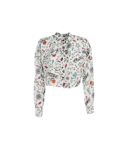 Camicia Corta Fant. Murales - Colore Unico