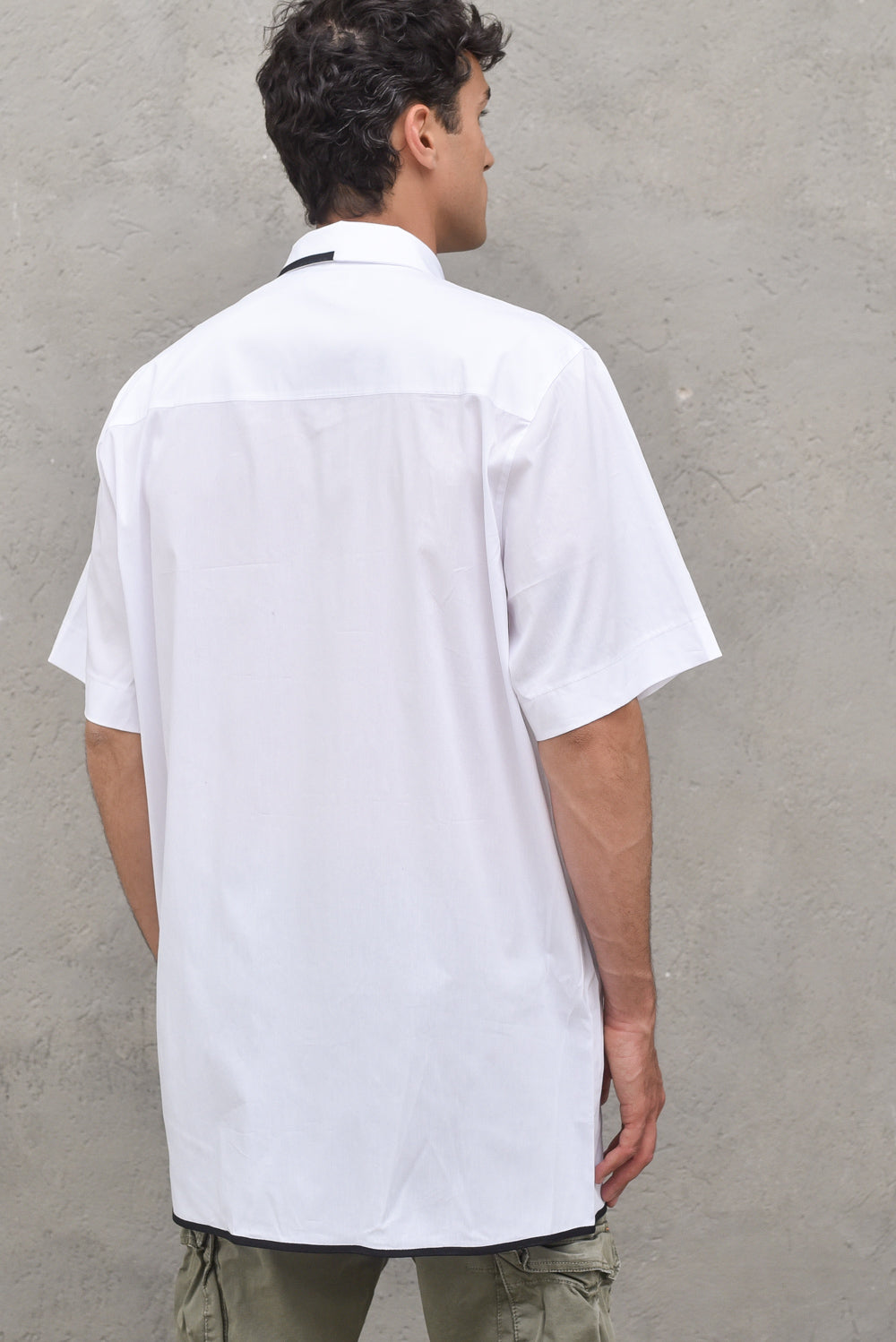Over Pop Shirt - White — 4