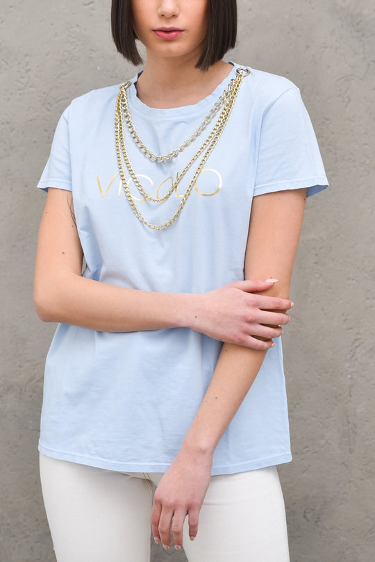 T-shirt Vicolo - Azzurro