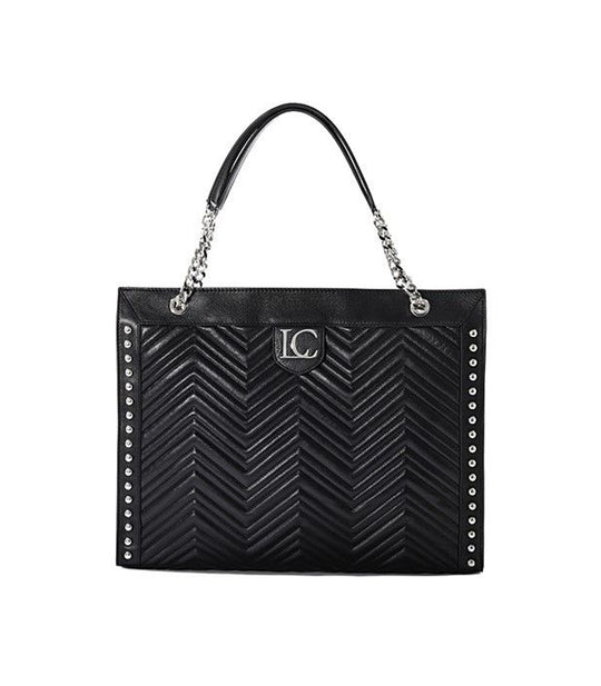 Stich&Spun Kim Shopper Leather - Black