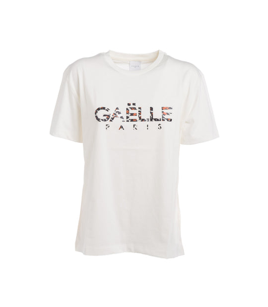 T-shirt Jersey G/C M/M + Stampa - Panna