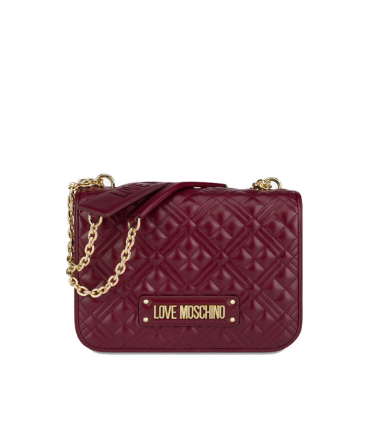 Borsa Quilted Nappa Pu - Vino