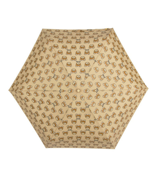 Brush Bear Allover - Beige Scuro