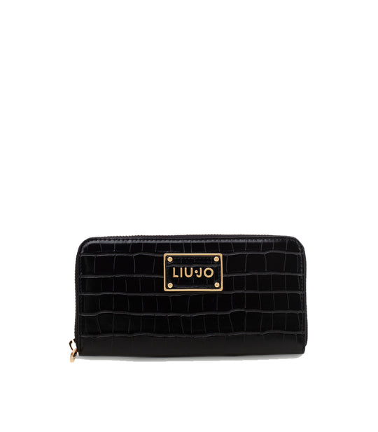 Xl Zip Around Liu Jo Natu - Nero