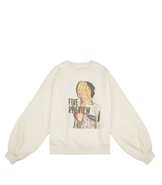 Disa Fleece Sweat - Ivory