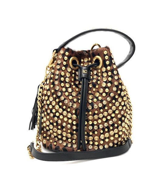 Bella Bucket Cav/Horse - Cuoio Combi