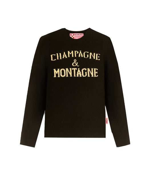 Queen Champagne & Montagne - Black