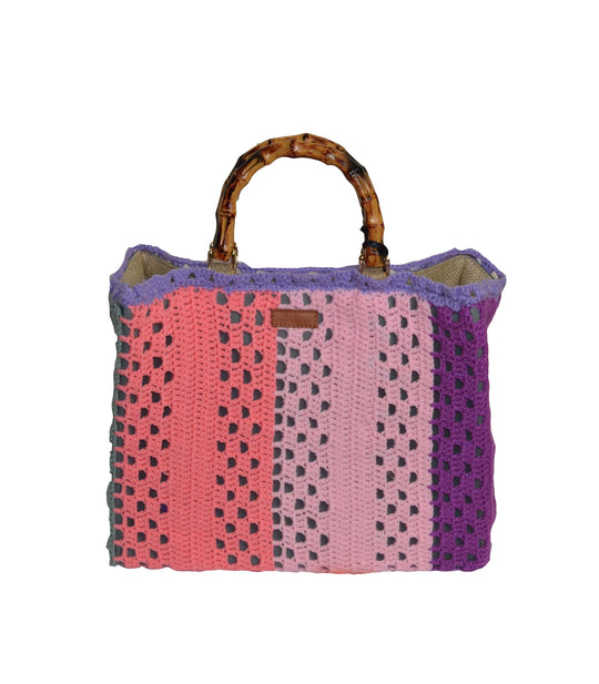 Tote Bag Crochet - Multicolor