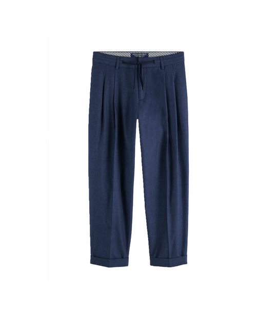 Seasonal - Chic Pleated Chambray Chino