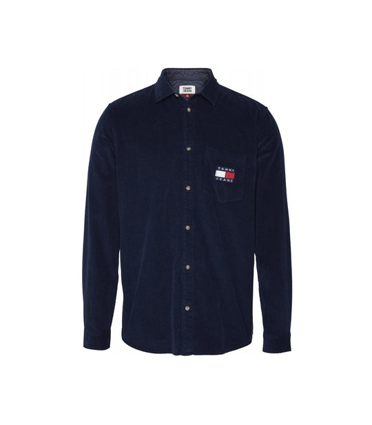 Tjm Cord Shirt - Black Iris