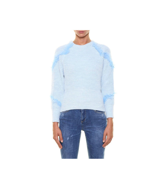 Girocollo Tulle - Cielo