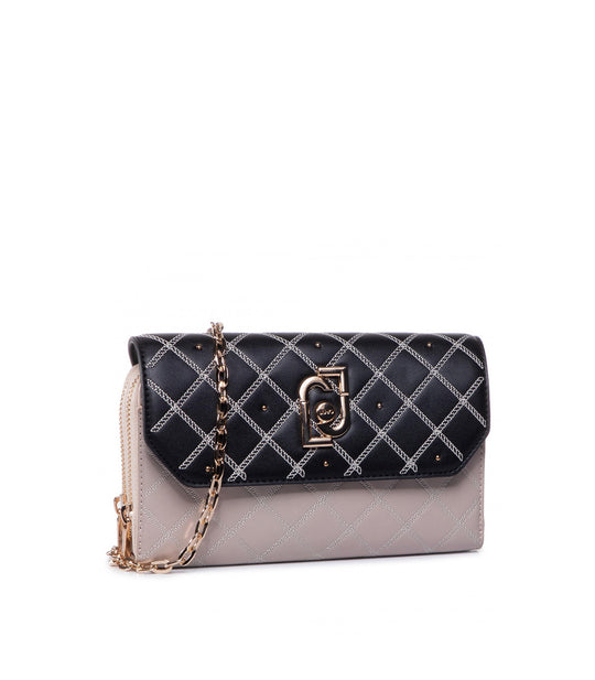 Xl Double Zip Around Liu Jo Crea - Neutro/Nero