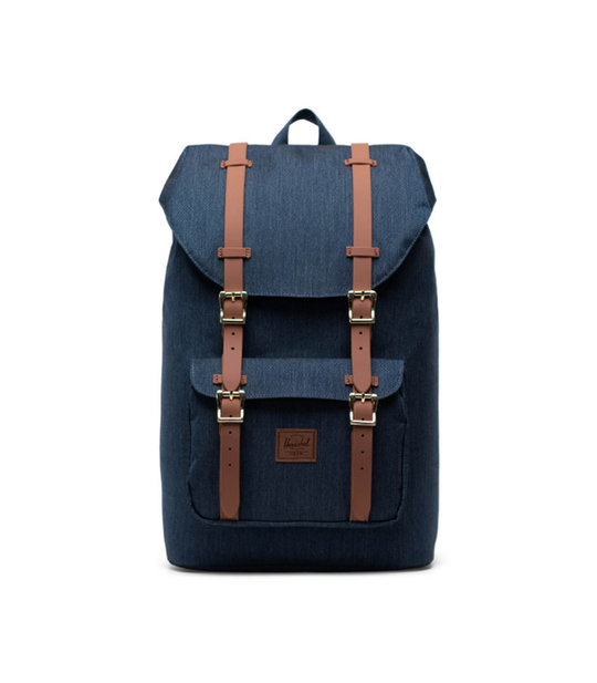 Herschel Little America Mid-Volume - Indigo Denim Cross
