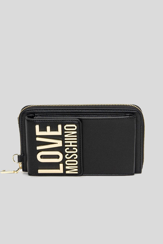 Portafogli Bonded Pu - Nero