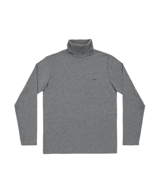 Turtle T-Shirt L/S - Grigio Medio