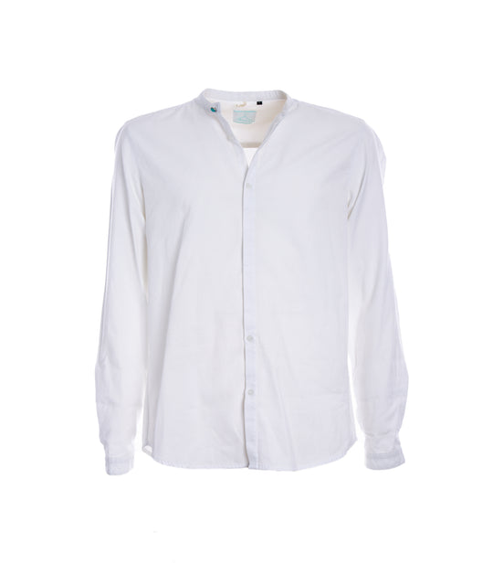 Camicia Uomo M/L Coreana - Bianco