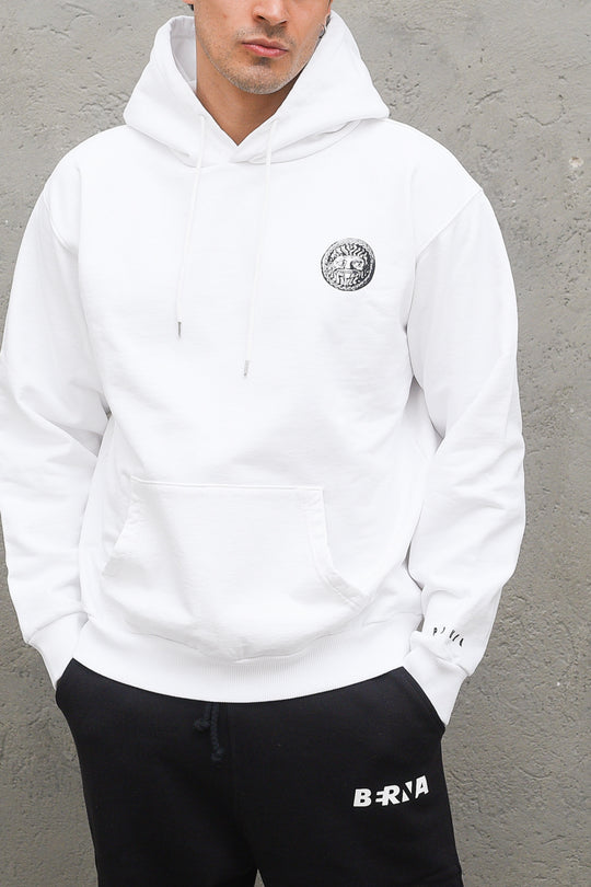 Akim Hoodie - White Phobos